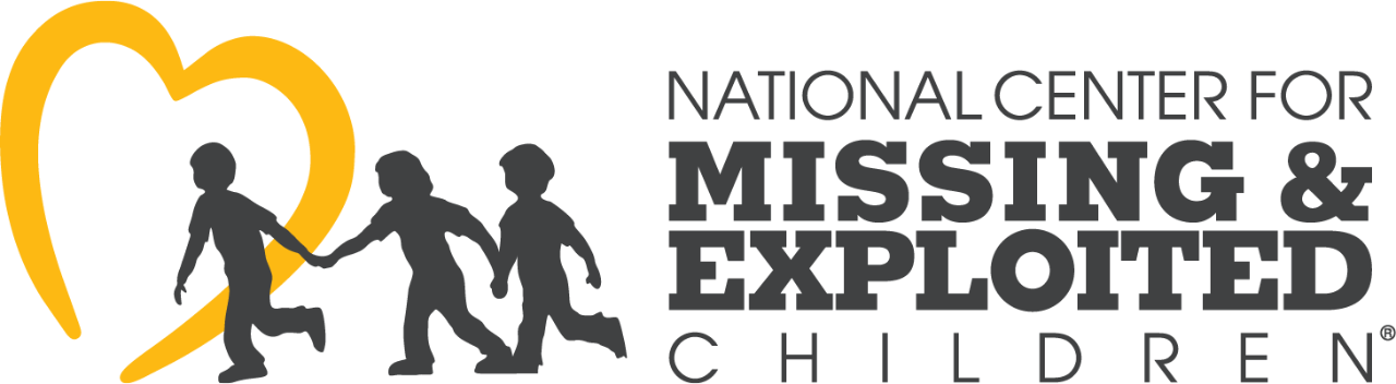 National Center for Missing & Exploited Children logo